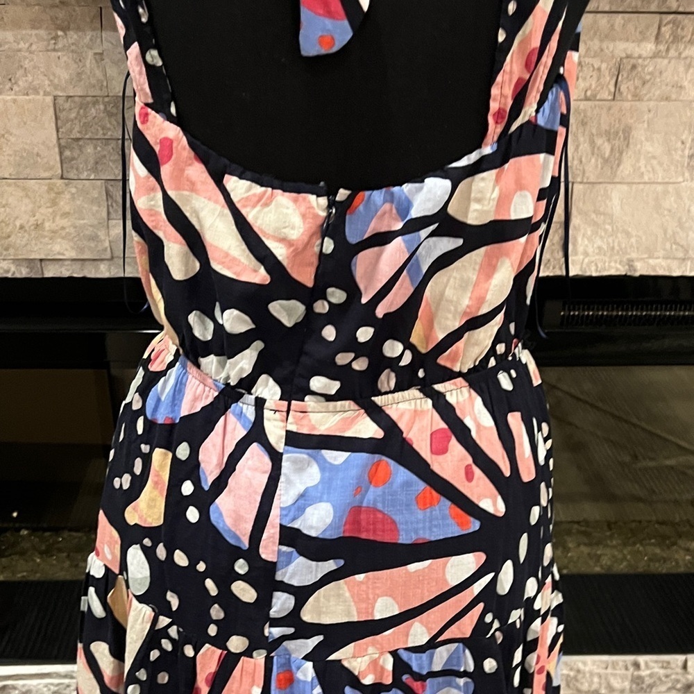 Fate Multicolor Abstract Maxi Dress size Medium - Picture 10 of 14